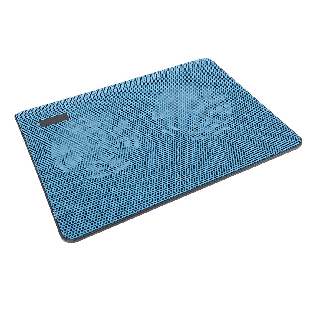 Laptop Cooling Pad Laptop Cooler Dual Fan Low Noise Operation 1.5mm Hole Diameter Laptop Gaming Accessory for Within