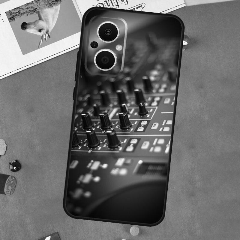 

Music DJ Controller Mixer For OPPO Reno 7 8 Lite 10 11 12 13 14 Pro 8T 11F 12F 13F 14F OPPO Find X8 X5 X6 X9 Pro Case OPPO Reno8 Pro