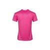 Nike Logo V-Neck Straight Cut Short Sleeve T-Shirt Women Tops Pink DO6768-684