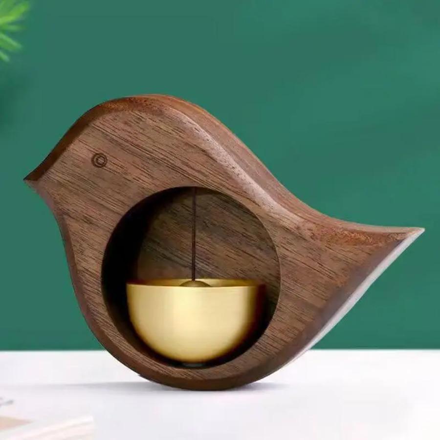 Japonské dřevěné zvonky Bezdrátový zvonek Vstupní zvonek Dekorativní zvonek pro domácí otevírání závěsných dekorací