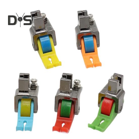 Rollsaum-Nähfuß für Nähmaschinen, unsichtbarer Reißverschluss, Saum-Nähfuß mit Rollsaumfuß für Heim- und Industrienäharbeiten