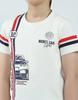 Monte Carlo Boys Printed Round Neck T-Shirt White 5-6 YR