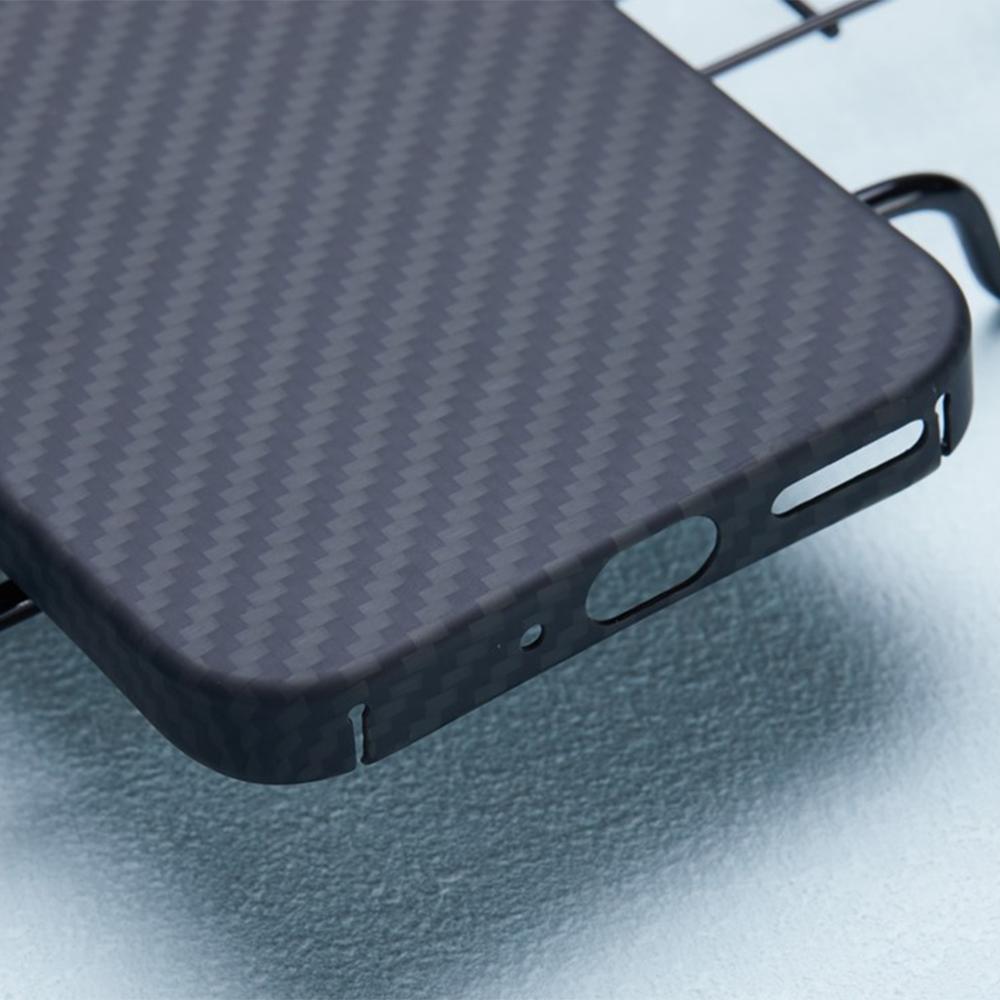 Etui na Google Pixel 9 Pro XL 1500D Gruba Tekstura Włókno Aramidowe Cienkie Etui na Telefon (Duży otwór soczewki)