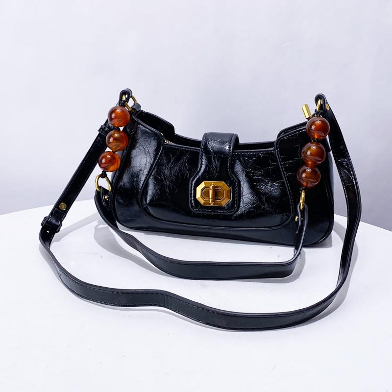 Beading lock decoration bags for women designer luxury bags and bags new in vintage shoulder crossbody bag