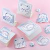 Cute White Bear Record Healing Little Gift Blessings Deskmate Notes Lovely Memo Pad Kawai Stationery Office School Supplies