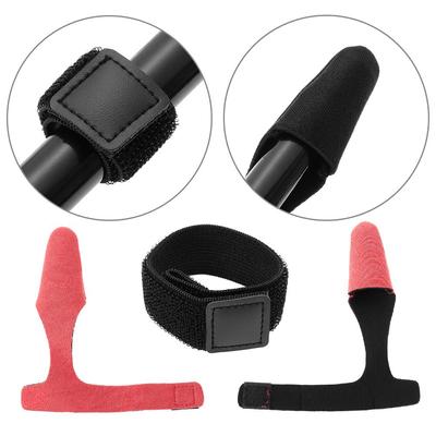 3 Farben Wiederverwendbare Ärmel Stangenhandschuh Bandage Angelrute Binde Gurte Spitzenabdeckung Befestigung