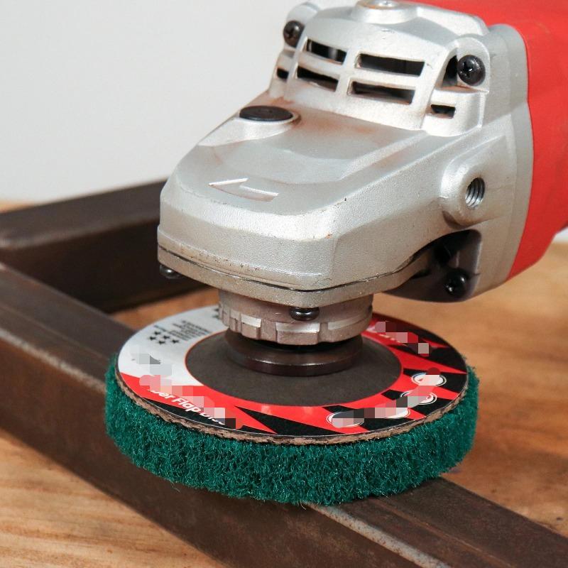 Non-Woven Flap Polishing Wheel Disc for Angle Grinder Metal Wood Rotating Grinding Wheel Home DIY Polishing Tool