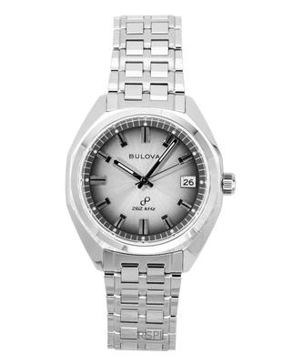 Jet Star Stainless Steel Grey Dial Quartz 96B472 Men's Watch