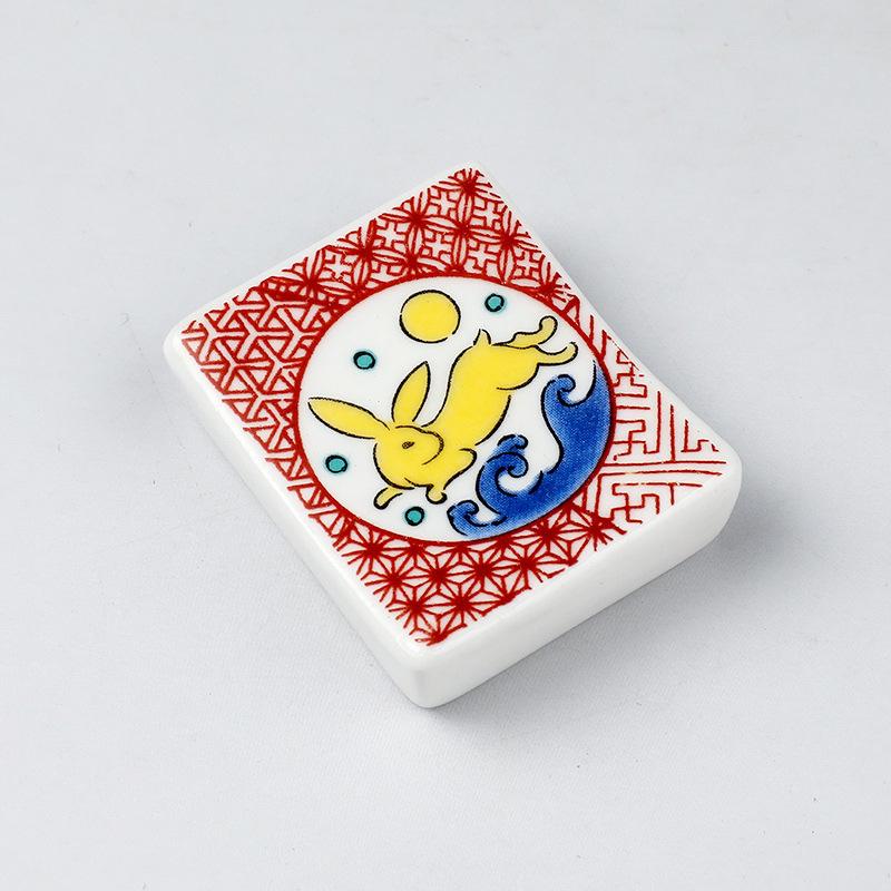 Exquisite Japanese Ceramic Chopstick and Spoon Rest for Home and Restaurant