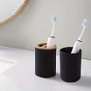 6 Piece Bathroom Set with Trash Can Toothbrush Holder Lotion Soap Dispenser Soap Dish Toilet Brush Bathroom Accessories Set