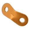 20Pcs Rope Tensioner Aluminum Alloy Slip Resistant Dual Holes Rugged Cord Adjuster for Camping