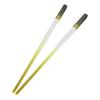 Light-Up LED Chopsticks Yellow Pair Glow-In-The-Dark Fun Design Durable Materials With Non-Slip Feature Ideal For Parties Or Gif