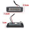 2Pcs For Ford Focus MK1 1998-2005 White LED License Plate Light Number Plate Lamp