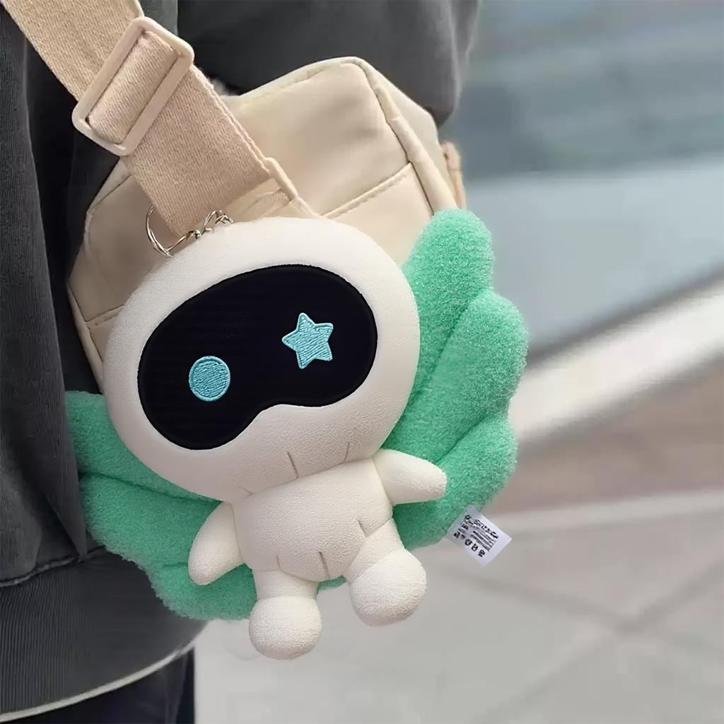 Soft And Cute Pendant Cute Wind Keychain Girl Heart Plush Doll Trendy Cartoon Pendant