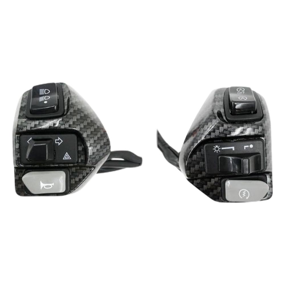 

2 шт. мотоциклетный руль комбинированный переключатель питания сиденья, универсальный многофункциональный руль в сборе для Yamaha AEROX-155