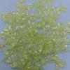 Transparent Acrylic Colored Ribbon Bow Beads for DIY Jewelry Making
