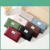 Ladies Wallet Card Case With Multi Card Compartments And Full Flap Design For Women