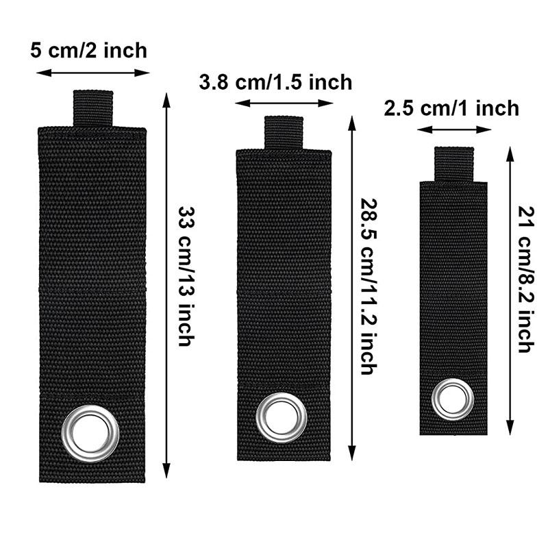 Hook and Loop Heavy-Duty Wrap It Storage Straps Cord Wrap Keeper Cable Straps Garden Hoses Rope Garage Storage Straps Organizer