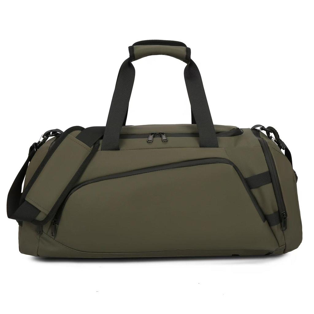 Men's High-End Wear-Resistant Insulated Travel Fitness Bag with Wet/Dry Separation
