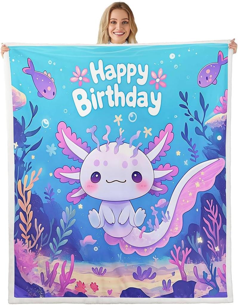 GUOYU Blanket Japanese Style Blanket Twin Size Cherry Blossom Trees Throw Blanket for SofaTraditional Mountains Reversible Kids Teens Fleece