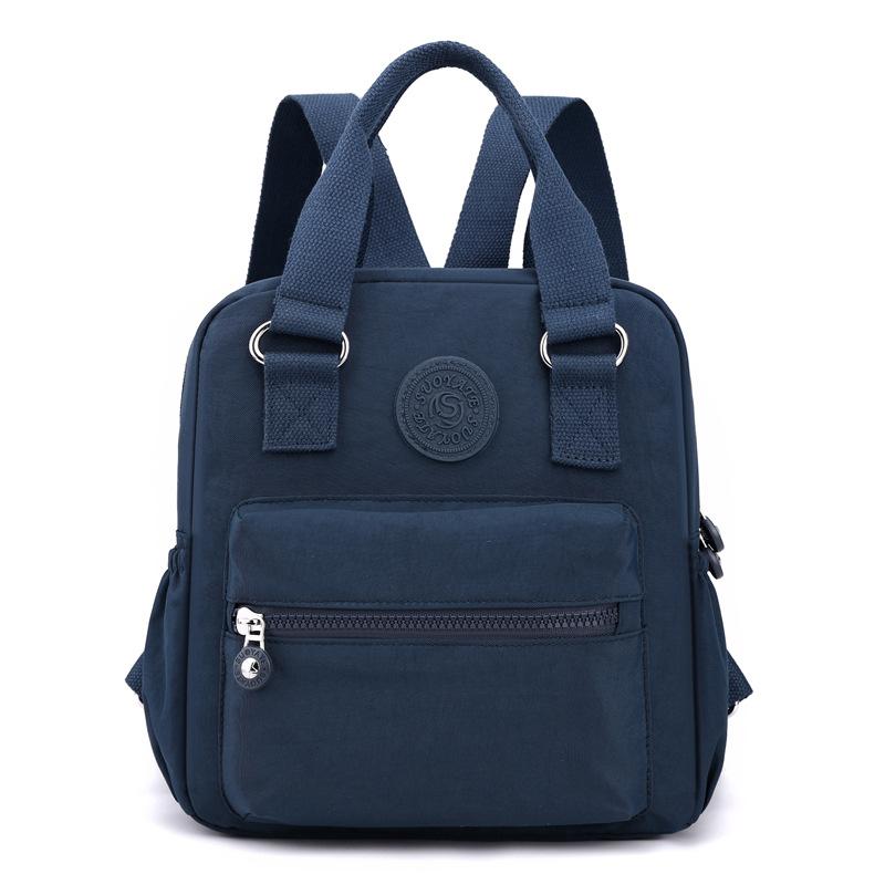 Schoolbag Fashion Trend Women's Backpack Large Capacity 11 Colors Optional Travel Leisure Portable Backpack Commuter Bag