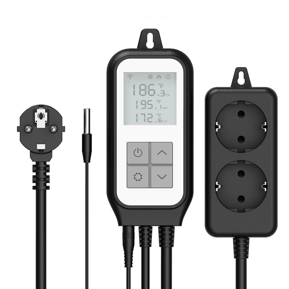 

Tuya WIFI Цифровой Контроллер Температуры Термостат Регулятор Управление Нагревом Охлаждением Терморегулятор Умная Жизнь Дистанционное Управление