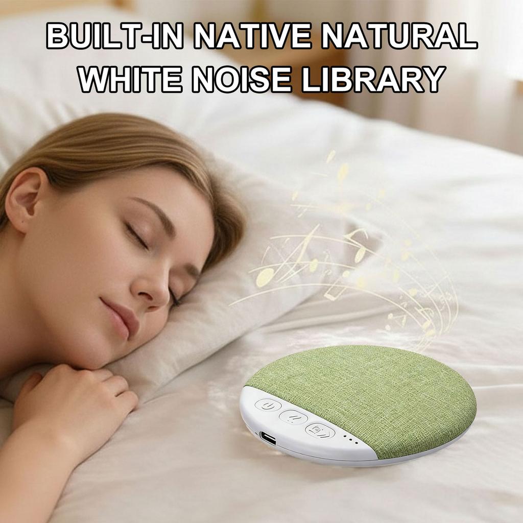 Wireless Pillow Speaker Sleep Aid Tool White Noise Bluetooth 5.4 HiFi Stereo Sound Sleep Headphones Music Player Private Audio