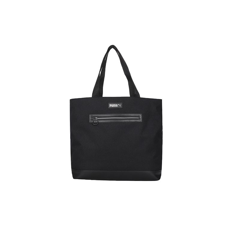 Puma Casual Trendy Shoulder Bag Fabric Tote Crossbody Unisex Bags Black 078741-01 Black