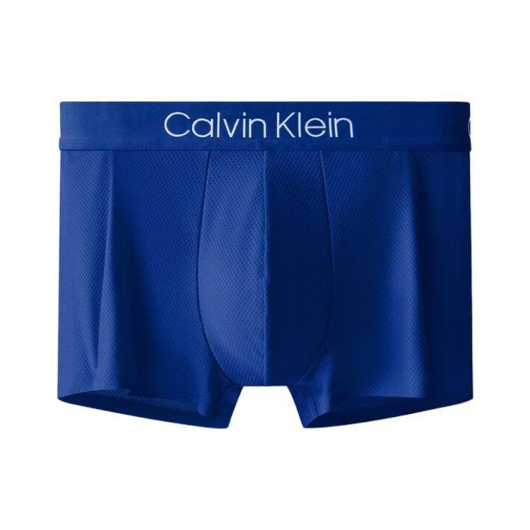 

Calvin Klein Black Label Logo Jacquard Breathable Low Rise Fitted Boxer Shorts Men underwear Blue NB3007-C60 M