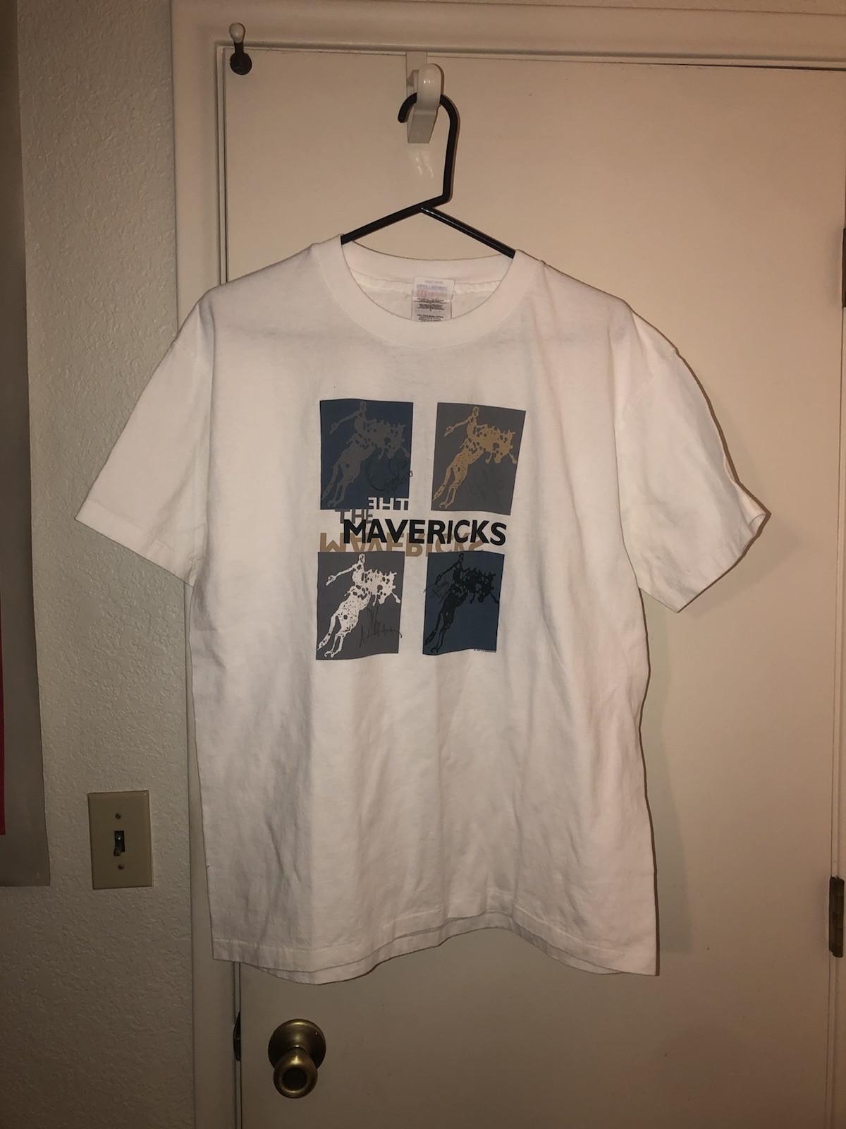 Vintage The Mavericks 1995 Tour Autographed Band Men’s Sz Large Concert Unisex T-Shirt M