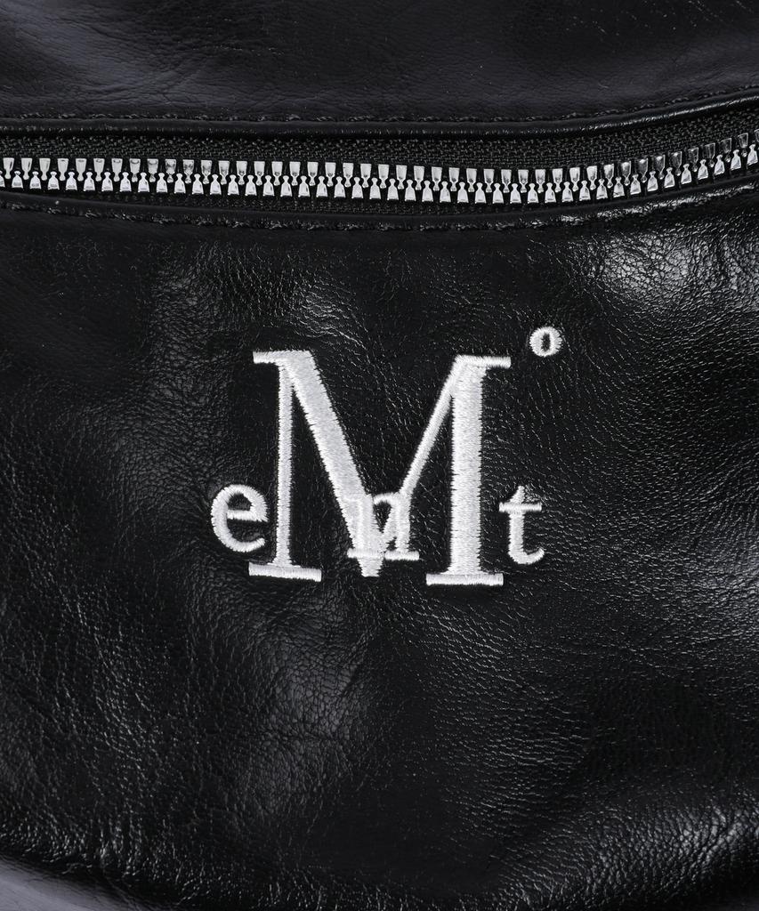 Mucent Port Double Wrinkle Leather Shoulder Bag Unisex (2 Colors)