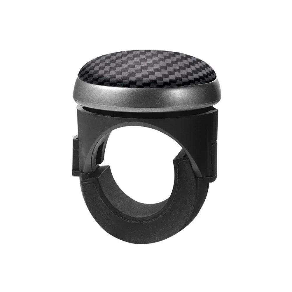 

Универсальный автомобильный прочный противоскользящий чехол на рулевое колесо Вращающаяся на 360 градусов рукоятка-спиннер Усилитель рулевого управления Управление рукой Защитный шар-деталь чёрный