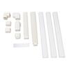Air Conditioner Decorative PVC Line Set Cover Kit for Mini Split Heat Pump Line Set Cove Kit