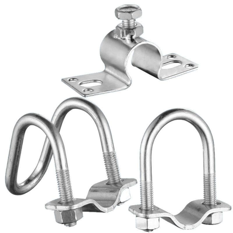 10 ks Křížové potrubní svorky Kovová ocelová křížová přezka na trubky Konektory svorek pro skleníky farmářské školky