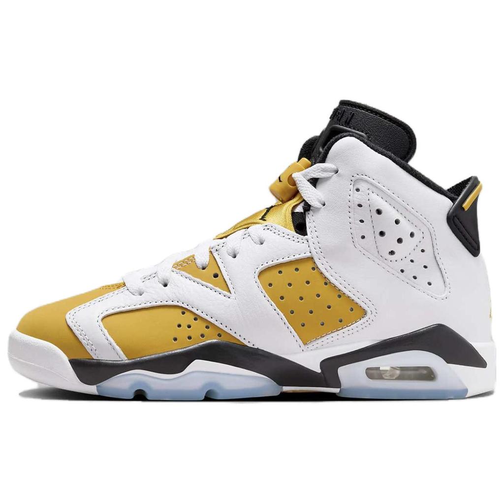 New Air Jordan 6 Retro Yellow Ochre GS 384665-170