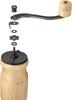 Kalita ac Natural Coffee Grinder Wooden and Aluminum Grinder with High Grinding Stability Adjustable Grind Size Manual Coffee Grinder Perfect Gift