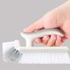 Corner Scrubber Brush V Shape  S Mirror Water Wiper Scrape and Brush for Shower Bathroom Tiles Kitchen Household