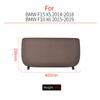 Car Seat Back Panel Leather Backrest Storage Pocket Cover Accessory Replacement Black For Bmw X5 X6 F15 F16 2014-