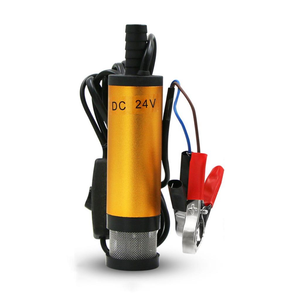 DC 12V/24V Diesel Pump Aluminum Alloy Shell Submersible Electric Oil Pump for DC 12/24V Car Truck