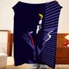 Artist M-Malika F-Favre Throw Flannel Throw Blanket, Lightweight Cozy, Durable Washable Cute Cool
