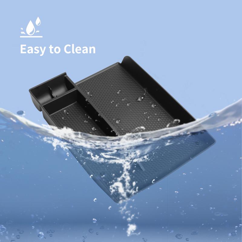 Premium ABS  Fit Center Console Organizer Tray For Mazda CX-90 CX-70 CX-80 2024-2025 Anti-Slip Armrest Storage Box