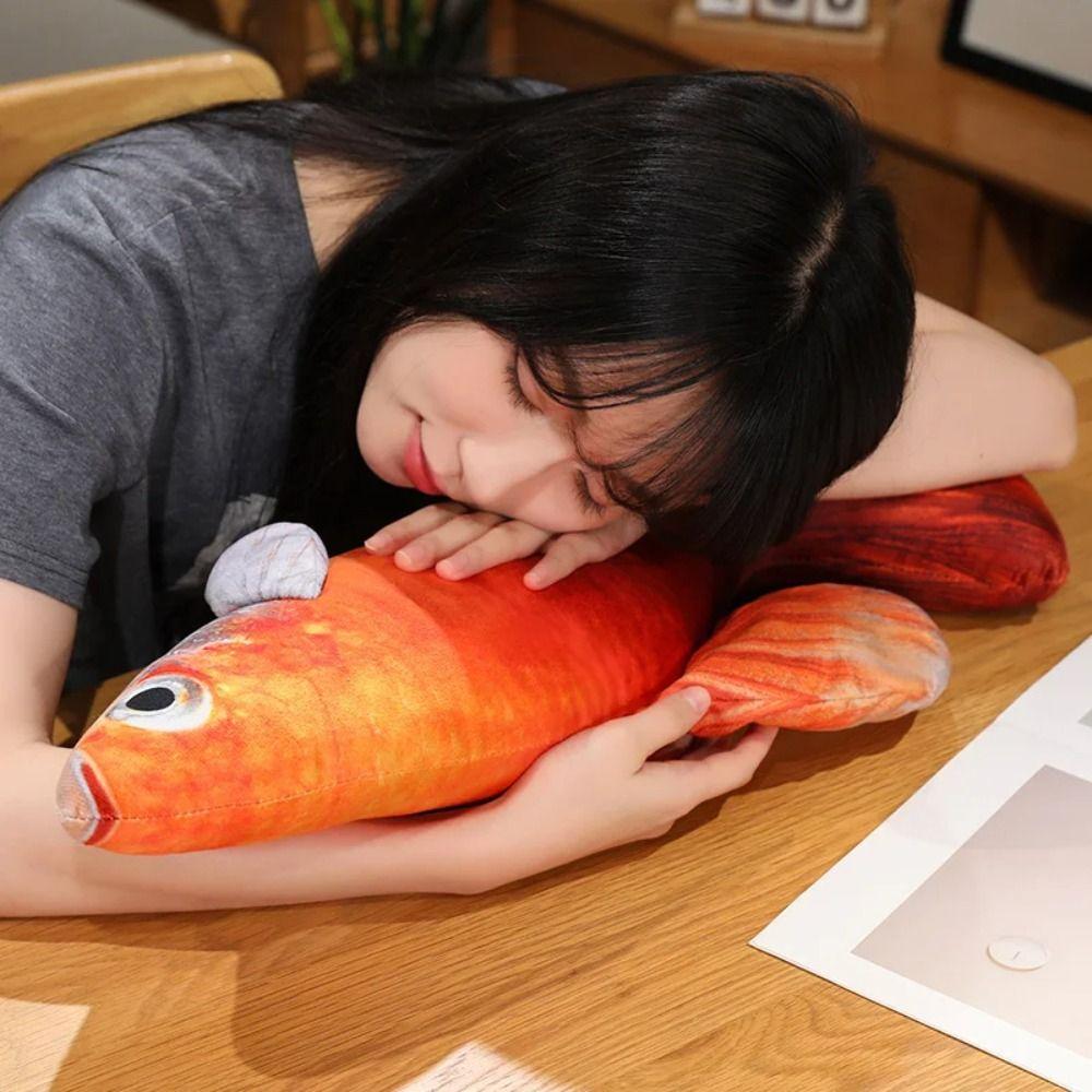 Cartoon Cartoon Fisch Stoffpuppe Umarmungskissen Fisch Anime Kissen Puppen Spielzeug für kleine Kinder