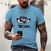 Summer Men's T Shirt Street Casual Short Sleeve Print T-Shirts Fashion Male Oversized Clothing O-Neck Pullover Funny Tops