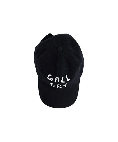 1011 GALLERY Gallery Logo Ball Cap - Black