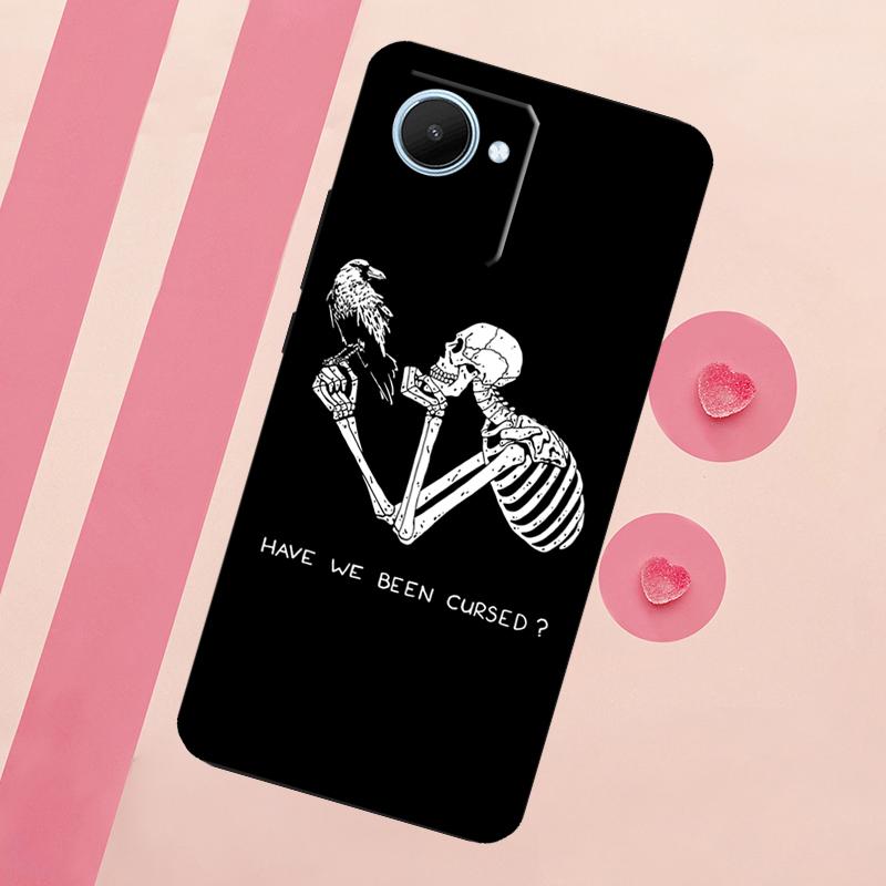 

Death Skull Bones Clown Circus For Realme C71 C55 C53 C67 C75 C61 C33 C63 C51 C65 10 11 12 13 14 15 Pro Plus GT7 Pro Case Realme 10 4G
