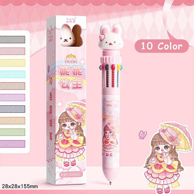 

Милая капибара многоцветные ручки-подписи мультяшная шариковая ручка креативные нажимные ручки студенческие канцелярские товары школьные принадлежности подарки