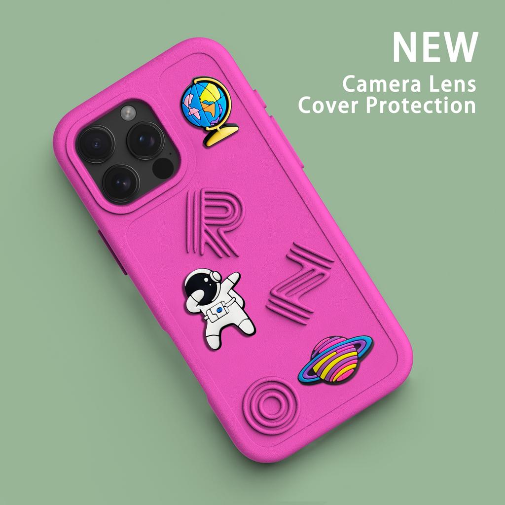 For iPhone 16 Pro Case Funny Pattern EVA Protective Phone Cover