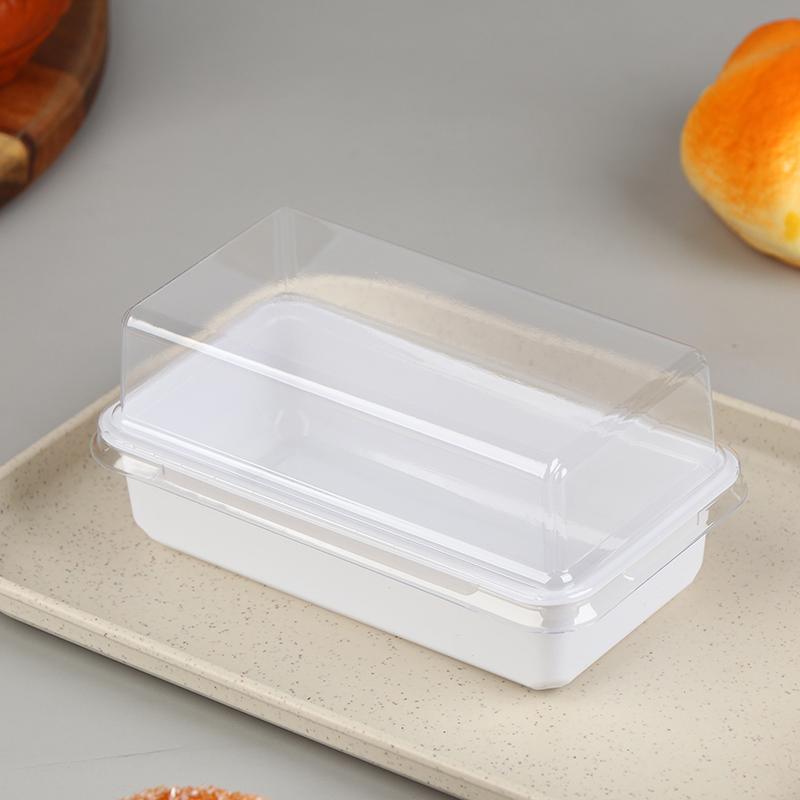 10/50Pcs Clear Sandwich Cake Holder Bakery Food Boxes Cupcake Container Tiramisu Wrapping Package Boxes For Wedding Birthday