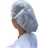 Verdickte Einweg-Haarnetzkappen aus Vliesstoff - Staubdichte Runde Kappen für Köche, Werkstätten, Schönheitssalons
