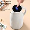 1L Thermosflasche Glasinnenteil Vakuumflaschen Große Kapazität Wasserflasche Küche Thermokanne Haushalt Digitales Display Kaffee